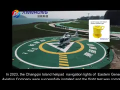 AH-HP-F1 Led Heliport Taşkın Işık Beyaz 24 Saat Çalışma 110-240vac