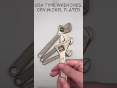 Автоматический регулируемый всеобщий ключ установил Двух-законченный гаечным ключом храповик Не-выскальзывания video