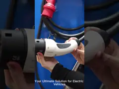 портативное тип 2 GB/T зарядной станции 16/32A затыкает заряжатель дома EV 3.5kW 7kW умный video