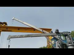 Подгонянный кран 10тон палубы заграждения костяшки дистанционного управления морской video