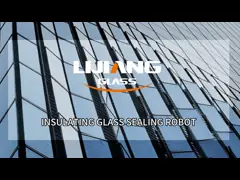 машина запечатывания толщины 12-56 mm стеклянная для робота запечатывания силикона изолируя стеклянного video