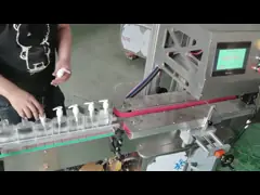 Автоматический установщик крышки 30 - 130 мм Диаметр бутылки Четырехколесная крышка video