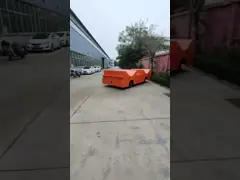 Без рельса моторизованная вагонетка передачи тележка переноса батареи 20 тонн для материального перехода video