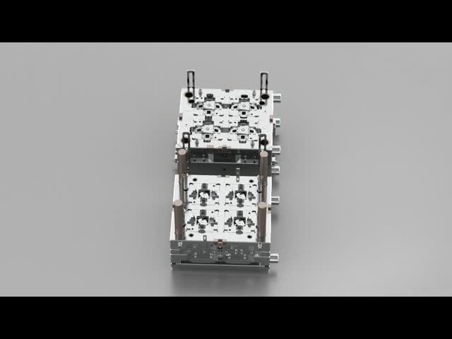 OEM / ODM ： Multi Cavity Injection Mold & On-board Universal Joint Base (1*4) No.23910