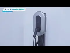 Wallbox 11,04 заряжатель типа 2 портативный EV KW, тип 2 16A зарядная станция электрического автомобиля Wallbox 3 участков video