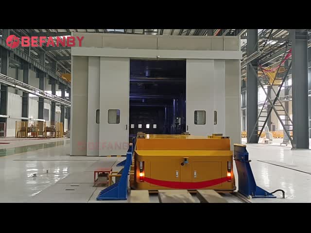 Тележка рельса прессформ черни машинного оборудования электрическая Steerable