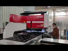 Панели сервопривода гибочного устройства панели CNC AIOTEK центр AT-HS2500 гибкой умной гнуть video