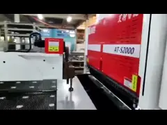 Тормоз металлического листа гибочного устройства 2000mm панели CNC мотора сервопривода 2500mm автоматизированный video