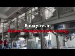 Смола электрической высокой комнатной температуры эпоксидной смолы прочности на растяжение красная video