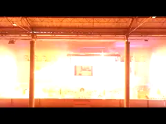 Красочный музыкальный танцевальный фонтан 110V 220V 380V Внешнее оформление video