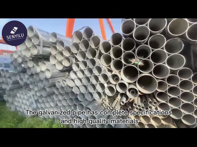 Galvanized steel pipe