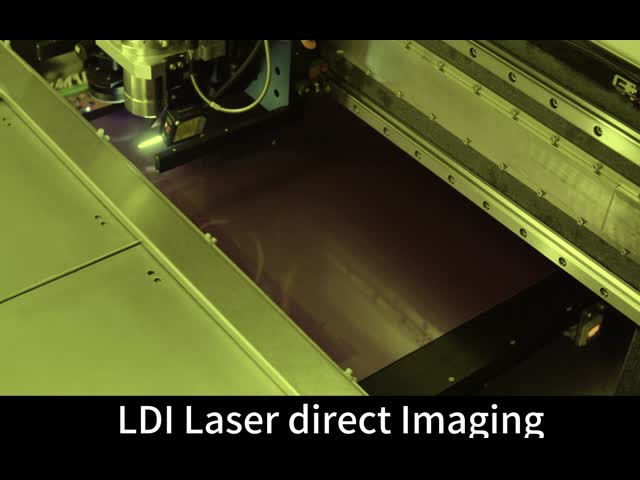 Laser Direct Imaging PCB With Scale Mode File Format For Application Of PCB HDI FPC