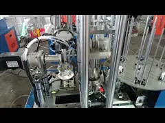 машина прессформы бумажного стаканчика крена машины чашки 30-40/Min JKB-SF завивая автоматическая умная video