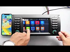 Автомобильное радио ОЭМ навигации ГПС, мультимедийный проигрыватель БМВ с обратной камерой 1080п video