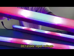 3D Ночной клуб событие LED пиксельная панель с алюминиевым профилем молочно-белый PC Cover video