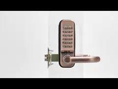 Portable Resettable Combination Lock with Easy-to-Set Digit Code