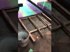 фильтр 304 316 декоративный пефорированный экранов 0.3mm потолков металлического листа нержавеющей стали video