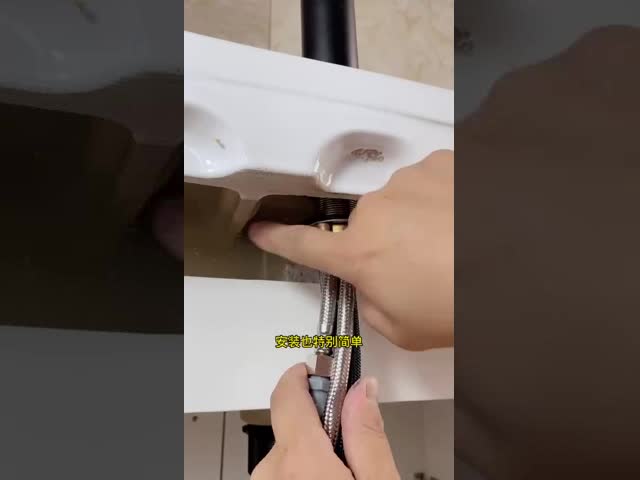 Countertop 9Inch Pull Out Sink Faucet With Spray Solid Brass Chrome Plated
