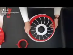 Пластиковый круглый лоток для кормления птицы video