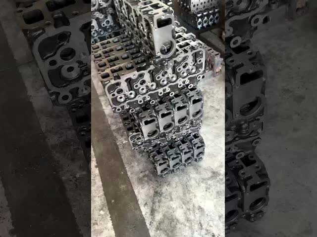 Машинные части 1ДЗ грузоподъемника Тойота оголяют головку цилиндра 2.5Д 11101 до 78201 11101-78200 видео