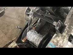 Сопротивляться носки катушки колючей проволоки представления защиты 150m гальванизированный video