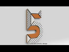 Signage каталога коммерчески системы Signage Wayfinding здания крытый video