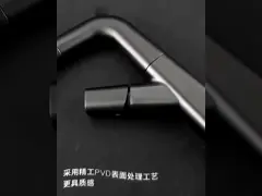 Гидродинамический дисплей температуры светодиодный кухонный кран для ванной комнаты 1500г video