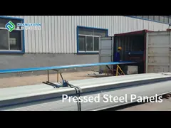 Pre Painted Pressed Metal Panels For Roof Wall Support Color