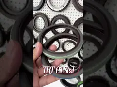 Прочный резиновый тип материал 80кс100кс10мм Тб губы уплотнения масла одиночный Витон уплотнения масла высокий качественный video