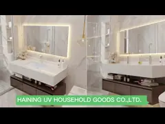 Твердая деревянная тщета ванны держателя стены мебели Bathroom блока тщеты video