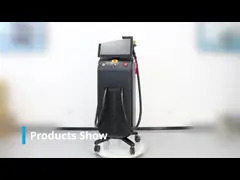 лазер удаления волос диода 120J подвергает прибор механической обработке удаления волос лазера титана Sopran video