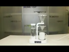 CM-602-1 600W Ароматический кофеварка Нержавеющая сталь капельная кофеварка с таймером video