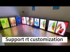 6 мм пикселя свет Полюс светодиодный дисплей Рекламная лампа Пост умный светодиодный экран video