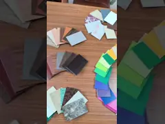 Панель хамелеона класса B1 алюминиевая составная с высокой прочностью шелушения Flexural прочности video