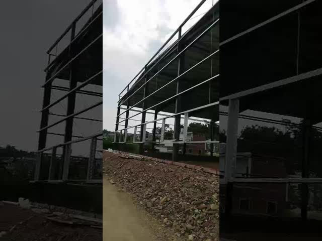 優秀な強さのの耐久の軽い鉄骨構造の建物は倉庫のためにセキュリティ機能