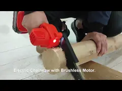 Portable Battery Powered Cordless Electric Chainsaw 6 Inch Mini Chain Saw