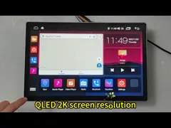 Стерео автомобиля ОЭМ всеобщее, 12,95 автомобильный видеоплеер с полностью подогнанным черным экраном video