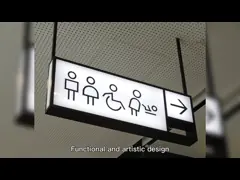 Custom Mall Directional Signage Building Shopping Mall Wayfinding