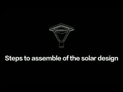 освещение ландшафта квадрата света сада тела IP65 20W 5V алюминиевое солнечное для вилл video