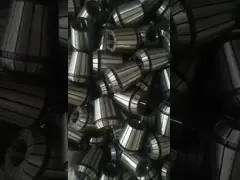 Запечатанная коллетка ER, держатель инструмента CNC, водонепроницаемая коллетка ERS video