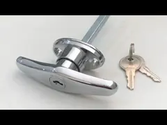 Meigu MS306-A-1 Garage Door T Locking Handle Cabinet Door T Handle Lock Gate Lock Shed Door T-handle Locking