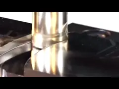 Специализированная обработка металла с полированной поверхностью и процесс обработки с помощью CNC video