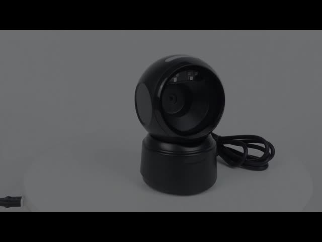 Omnidirectional 1D 2D QR Barcode Scanner USB Wired CMOS Image For Retail Bookstore