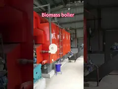 Свинцовая нить дымовая труба Промышленный паровой котел высокое давление 10 т/ч video