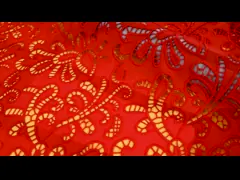 Telas del cordón del cordón de Tulle de la red de la seda de la leche del cordón africano del guipur del bordado video