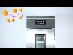 Коммерчески машина заквашивания хлеба Proofer теста пекарни подносов SS304 16 video