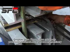 Индукционный нагревательный ремень скрещивания резины вулканизирующая пресс-машина на заказ video