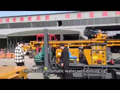 China Crawler Diesel Engine Drilling Machine Borehole For Water Well supplier