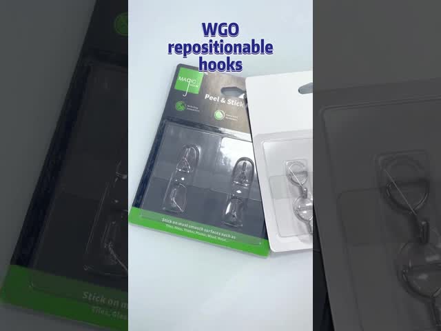 Self Adhesive Strongly Mounted Wall Hooks No Residue Left 7x7cm