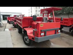 UQ-3 Ультра низкий дизайн подземный грузовик с ведрой типа U video